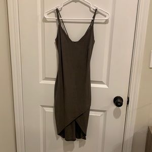 windsor bodycon nightingale-brown dress